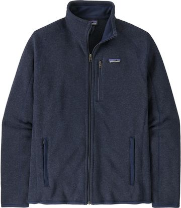 Patagonia Men's Better Sweater 100% Recycled Polyester Full-Zip Fleece Jacket With Pockets
